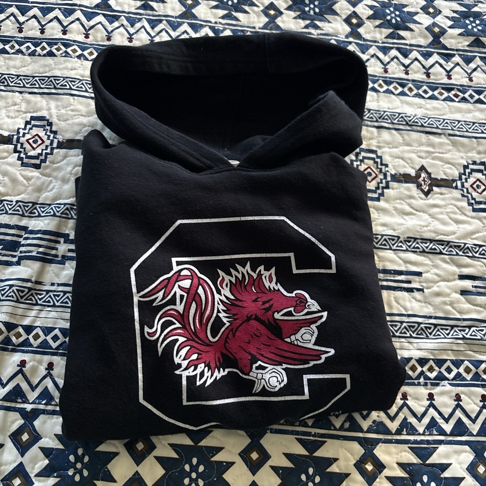 Kids Black Gamecocks Hoodie - Picture 3 of 4